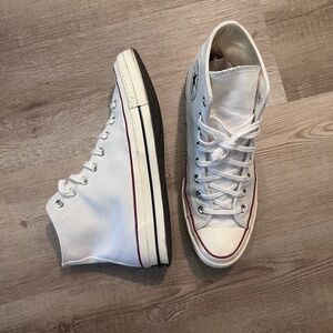 Converse Chuck 70 Hi (White/Garnet)